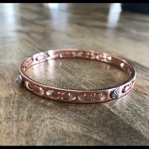 Coach Rose Gold Bangle